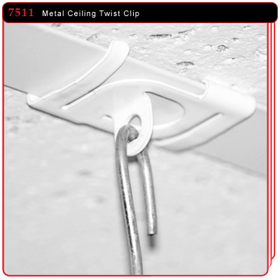 Metal Twist Ceiling Clip