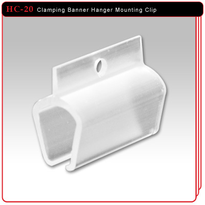 Clamping Banner Hanger Mounting Clip