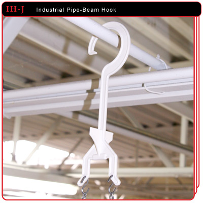 Industrial Pipe-Beam Hook