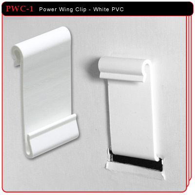 Power Wing Clip - White PVC