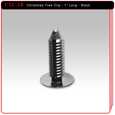 Christmas Tree Clip - 1" Length
