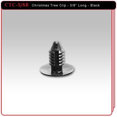 Christmas Tree Clip - 5/8" Length