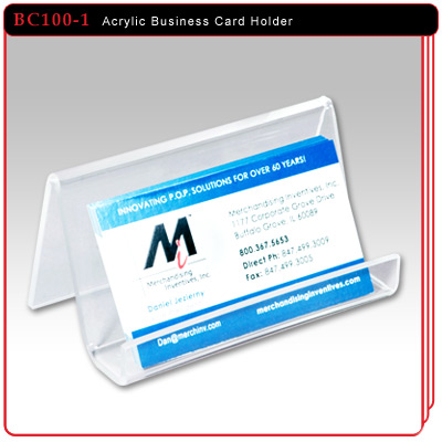 Acrylic Business Card Holder