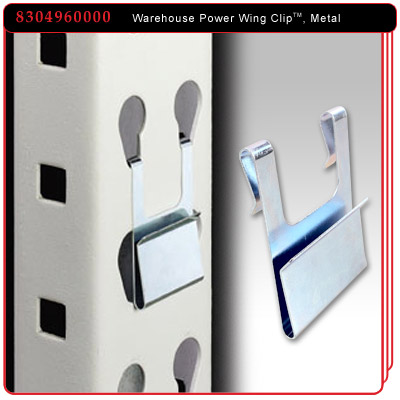 Warehouse Power Wing Clip  Metal