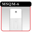 Plastic Merchandising Strip - MSQM-6