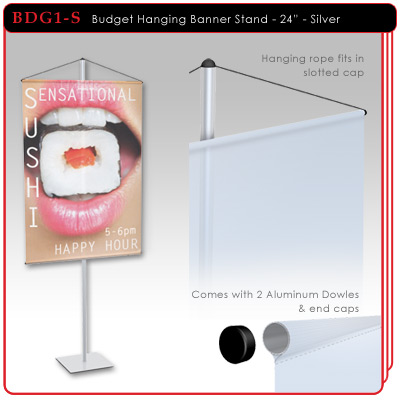 Budget Hanging Banner Stand