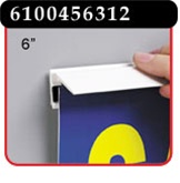 6 inch Magic Magnet&#8482; Sign Holder with Adhesive