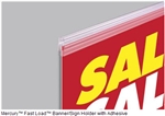 Mercury™ Fast Load™ Banner/Sign Holder with Adhesive 24" L