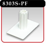 Litho Pole Foot w/Adhesive -#8303S-PF