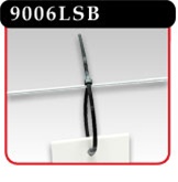 Nylon Locking Strap/Black Color - 6-1/4"L -9006LSB