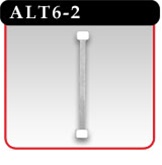 Aluminum Twist Sign Holders - 6"L w/ 2 Adhesive Pads