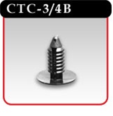 Christmas Tree Clip In Black Plastic -#CTC-3/4B