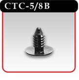 Christmas Tree Clip In Black Plastic -#CTC-5/8B