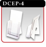 Easel Back Literature Holders - 4"w x 8-1/2"h-#DCEP-4