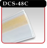 Data Channels in Clear Plastic - 48"w -#DCW-48C