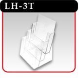 Multi-Tiered Literature Holder - 3 Tiers, Each Tier 9"w x 1-1/4"d -#LH-3T