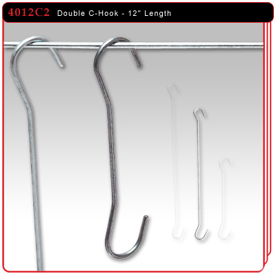 Double C-Hook - 12" Length