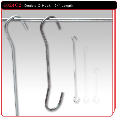 Double C-Hook - 24" Length