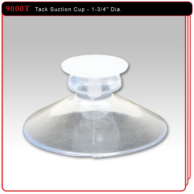 1-3/4" Suction Cup w/Tack