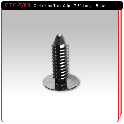 Christmas Tree Clip - 7/8" Length