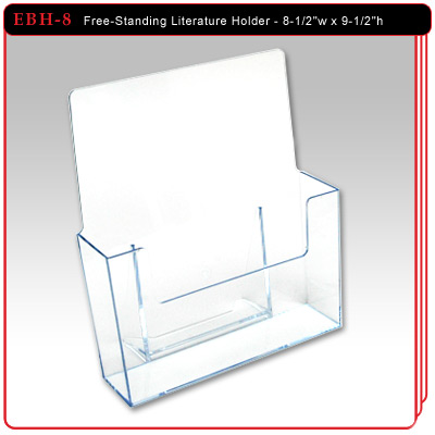 EBH-8 - Free-Standing Literature Holder