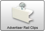 Advertiser Rail Clips