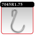 Metal S-hook 7045R1.75