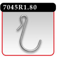 Metal S-hook 7045R1.80