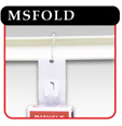 Plastic Merchandising Strip - MSFOLD