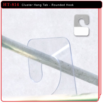 Rounded Hook Cluster Hang Tabs