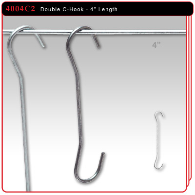Double C-Hook - 4" Length