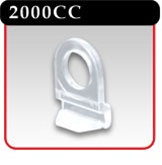 Snap-Lock Banner Hanger Clip - Clear -#2000CC