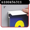 3 inch Magic Magnet� Sign Holder with Adhesive - Sold in Quantities of 10