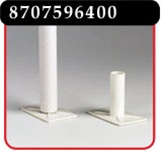 Display Pole Foot with 2&#34; x 3 1/8&#34; base