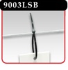 Nylon Locking Strap/Black Color - 3-3/4"L - Sold in Quantities of 500