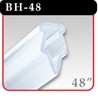 Clamping Banner Hanger - 48" Clear - Sold in Pairs