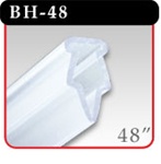 Clamping Banner Hanger - 48" Clear -#BH-48