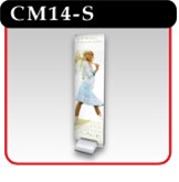 Curvette Display Base Mounts - 14" - Silver -#CM14-S