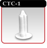 Christmas Tree Clip In White Plastic -#CTC-1