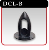 Dart Clip For Use w/ 1/4" Holes  - Black -#DCL-B