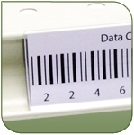 Data Channels in Clear Plastic - 24"w  - Sold in Quantities of 10