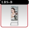 Showroom Banner Stand - Black - #LBS-B
