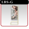 Showroom Banner Stand - Gold -#LBS-G