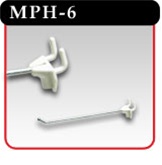 Wire Peg Hook - 6-3/4"d #MPH-6