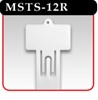 12 Station Medium-Duty Merchandising Strip w/Header -#MSTS-12R
