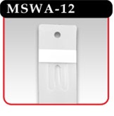 12 Station Merchandising Strip with Adhesive Pads-#MSWA-12