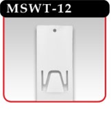 12 Station Heavy-Duty Polyethylene Merchandising Strip -#MSWT-12