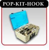 Corrugated Hooks and Accessories P.O.P. Kit.
