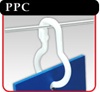 Plastic Pear Clip - 2-1/8" L - Sold in Quantities of 100