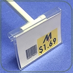 Wire Hook Label Holder - 2"W - Sold in Quantities of 20